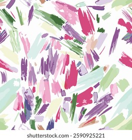 Abstract brush strokes watercolor painting patterns. seamless pattern with brush strokes. hand drawn illustration. Design for banners,wallpaper,posters, labels, and gift wrapping paper.