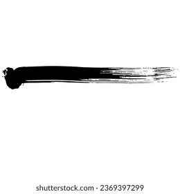 abstract brush strokes watercolor vector