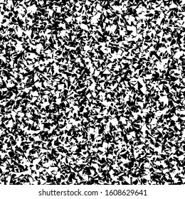 Abstract brush texture. Hand drawn black and white background. Can use for effect overlay. Grunge seamless pattern. Graphic backdrop. Repeating contemporary composition monochrome tileable design
