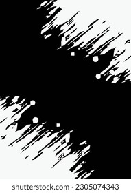 abstract brush vector patern background