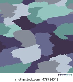 Abstract brushed camouflage pattern background