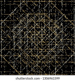 Abstract brushed chambray fabric textured background. Seamless pattern