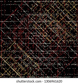 Abstract brushed chambray fabric textured background. Seamless pattern