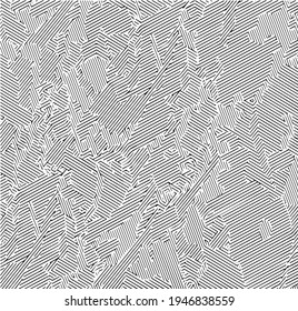 Abstract brushed chambray fabric textured vector background. Glass wool. Ideas for your graphic design, banner, poster, packaging, for site or more. EPS 10.