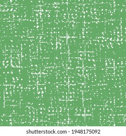 Resumen de motivos revisados cepillados. Patrón sin foco sobre fondo verde, utilizado para textiles.