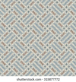 Abstract brushed geometric background. Seamless pattern.