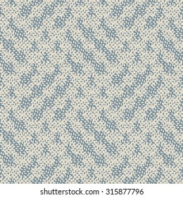 Abstract brushed modern rhombus background. Seamless pattern.