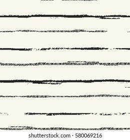 Abstract brushed pixel striped background. Seamless pattern.