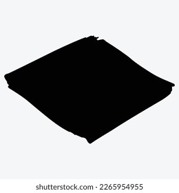 Abstract Brushed Shape Element vector illustration