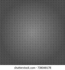 Abstract brushed squares textured background. Vector seamless pattern in white, gray and black colors.