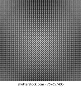 Abstract brushed squares textured background. Vector seamless pattern in black, gray and white colors.