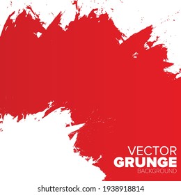 Abstract brushstroke background, flat  shapes