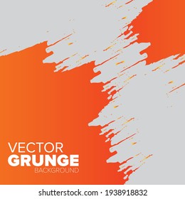 Abstract brushstroke background, flat  shapes
