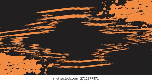 Abstract brushstroke background, flat shapes. eps 10