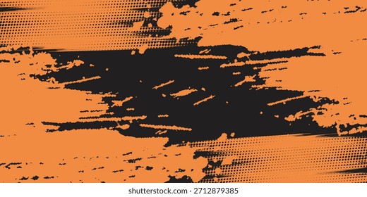 Fondo Abstractas de la pincelada, Formas planas. EPS 10