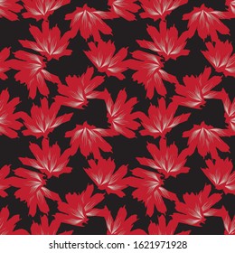 Abstract Brushstroke Floral seamless Pattern for fashion prints, swimwear, backgrounds, websites, wallpaper, crafts
