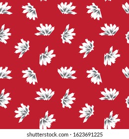 Abstract Brushstroke Floral seamless Pattern for fashion prints, swimwear, backgrounds, websites, wallpaper, crafts