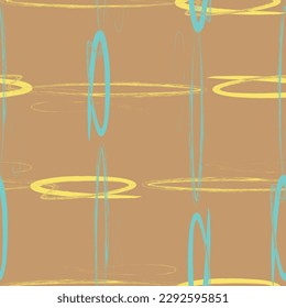 Abstract brushstroke as seamless pattern. Suit for wallpaper, illustration, textile, fabric print.