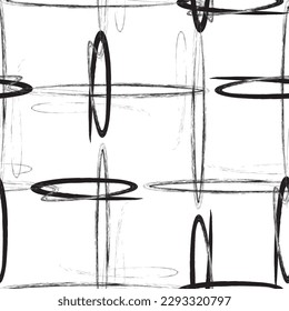 Abstract brushstroke as seamless pattern. Suit for wallpaper, illustration, textile, fabric print.