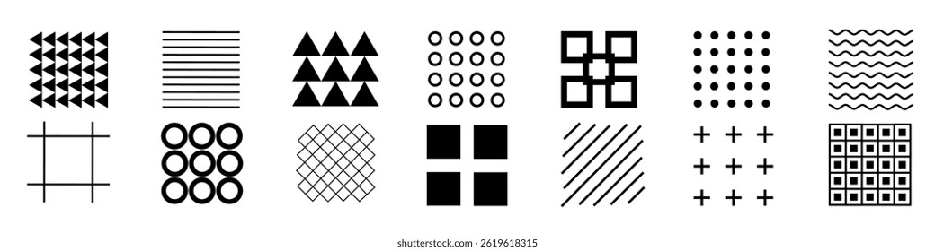 Abstract brutal shapes. Geometric Memphis design elements.
Vector illustration.
