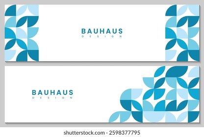 Abstract brutalist modern geometric shapes design templates