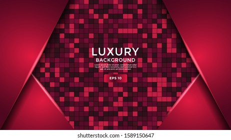 Abstract bstract pink background with shiny line  textured background. overlapping layer. Eps 10