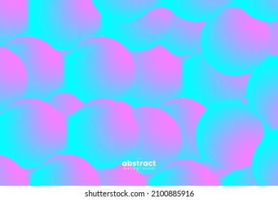 Abstract bubble digital technology, design concept background and wallpaper, banner backdrop, vector eps
