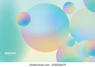 Abstract bubble digital technology, design concept background and wallpaper, banner backdrop, vector eps
