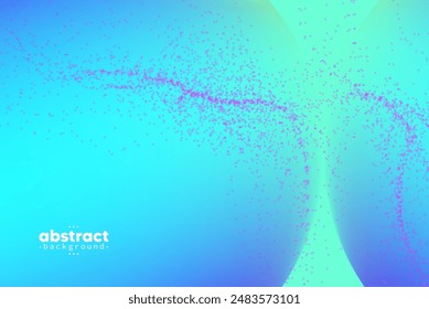 partícula Abstractas de la burbuja y de los puntos, tecnología digital del gradiente de la malla, fondo y Fondo de pantalla del concepto del diseño, telón de fondo del Anuncio, eps del Vector 