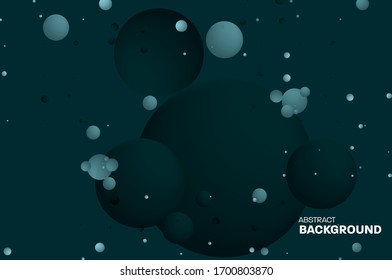 Abstract bubble mesh gradient background and wallpaper backdrop, vector eps