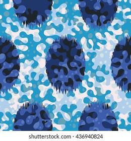 abstract bubble pattern seamless vector background tile
