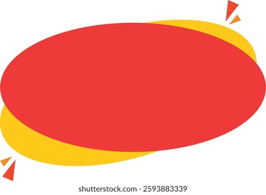 Abstract Bubble Promotion Text Box