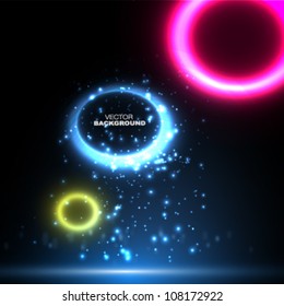  abstract bubble speech background. vector design