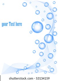 abstract bubbles background