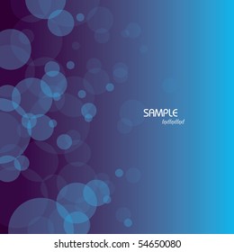 Abstract Bubbles Background