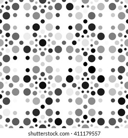 Abstract bubbles background. Molecular stylized vector seamless chemistry pattern. Black chemical reaction stylized. Texture and wallpaper.