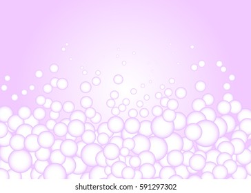 Abstract bubbles background. Vector illustration. Eps10.