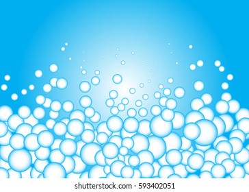 Abstract bubbles background. Vector illustration. Eps10.