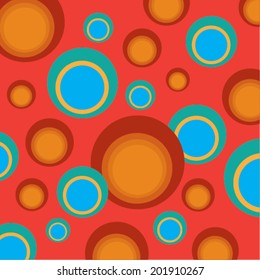 Abstract bubbles pattern
