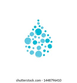 Abstract Bubbles vector symbol icon illustration design  