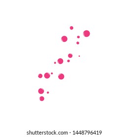 Abstract Bubbles vector symbol icon illustration design  