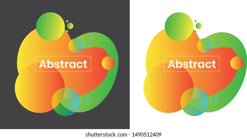 Abstract bubbles which black and white background. Template for flyers, brochures, logo backgrounds, Digital marketing flyers, Social media banners and background all printable materials 