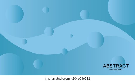 Abstract bublee background, texture design, poster, blue banner background