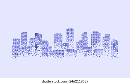 Abstract building background, civil engineering backdrop.