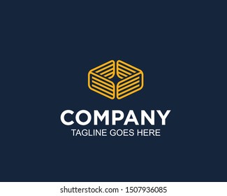 abstract building icon design template