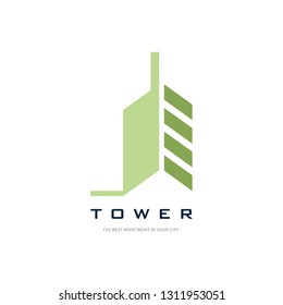 abstract building ideas design vector. Real estate logo template. 