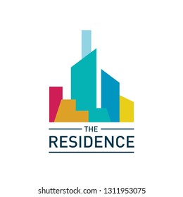 abstract building ideas design vector. Real estate logo template. 
