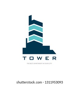 abstract building ideas design vector. Real estate logo template. 
