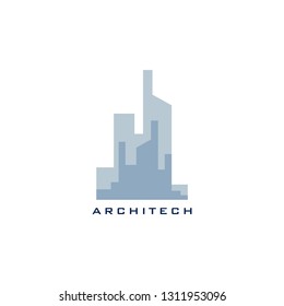 abstract building ideas design vector. Real estate logo template. 