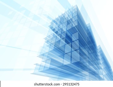 Abstract Building Lines Stock Vector (Royalty Free) 295132475 ...